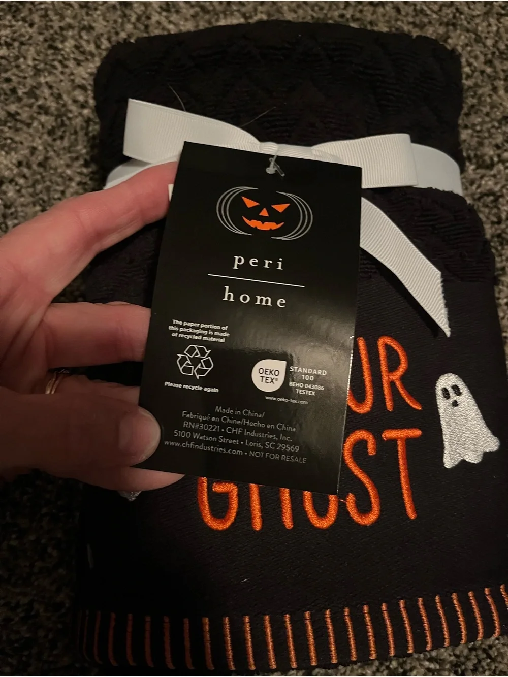 Peri Home ghost hand towels